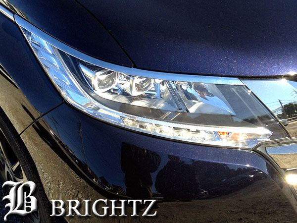 オデッセイ RC1 RC2 クロームメッキ アイライン ガーニッシュ 2P