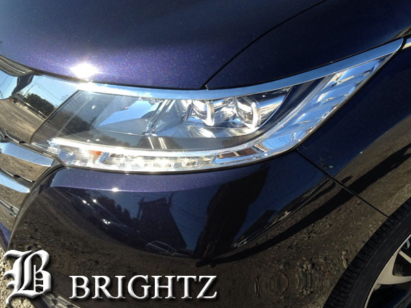 オデッセイ RC1 RC2 クロームメッキ アイライン ガーニッシュ 2P