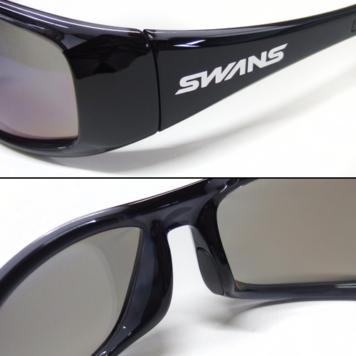 スワンズ　偏光サングラス　HERO　HR-1053　スモーク/黒　新品