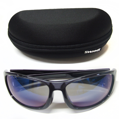 スワンズ　偏光サングラス　HERO　HR-1053　スモーク/黒　新品