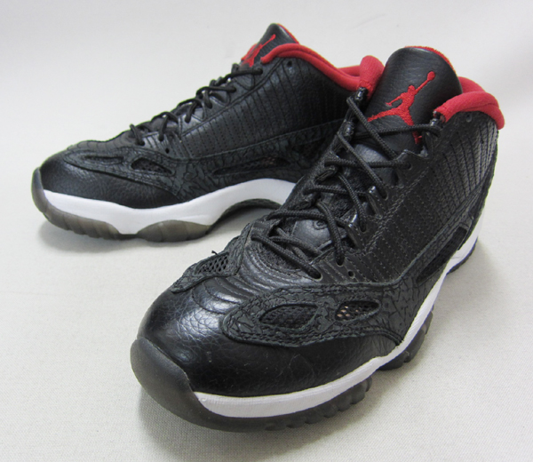 '11 NIKE AIR JORDAN 11 RETRO LOW BRED 黒/赤セメント US8 BS25(26.0cm)｜売買された ...