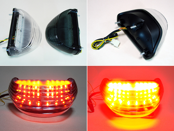 ZX-12R 00年-06年 LEDスモークテールランプ ウインカー付 ZX12R