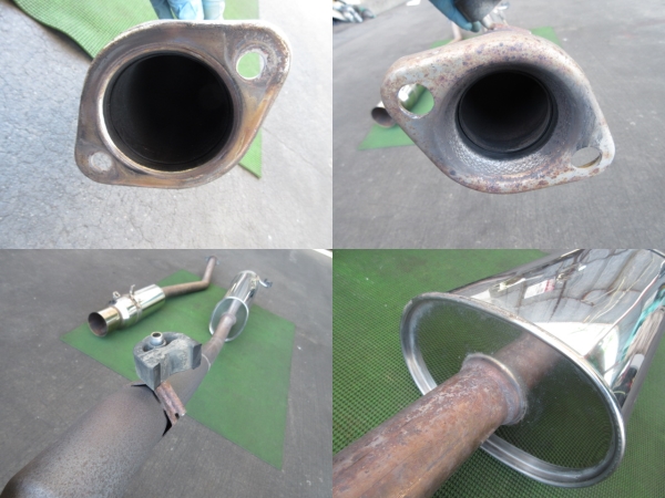 ★4500＠885　ステップワゴン　RF3　フジツボ　リアマフラー　T3