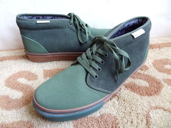 バンズｘマークジェイコブス LX チャッカ 緑 us10