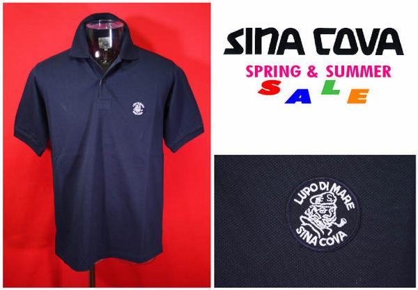 ★シナコバ＜30%OFF＞定番春夏半袖ポロシャツ-＜L＞zc39