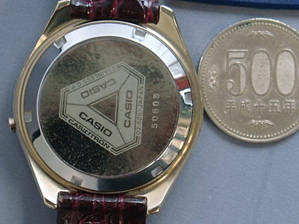 カシオ カシオトロン 初期モデル QW-02-26G レア！ 新品(カシオ)｜売買