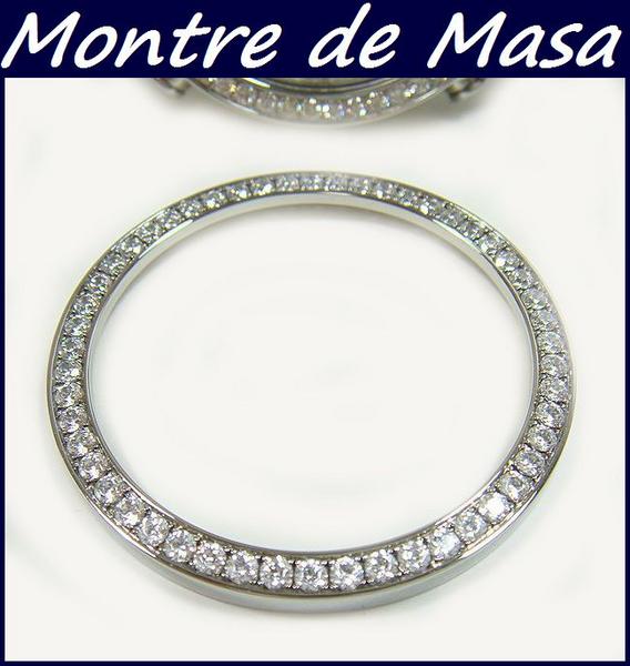 4666新品・オーダー品ジェイコブ４７ｍｍ用ジルコニア加工ベゼル