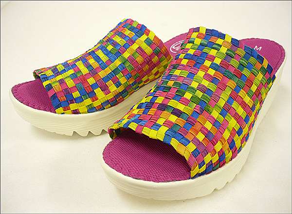 カラフルゴムゴムミュール G56mu gomu-5605 ミックス☆M(23.0cm)