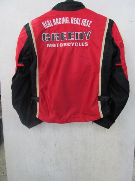 SKY☆LL GREEDY カジュアルメッシュジャケット GNS263 Dレッド