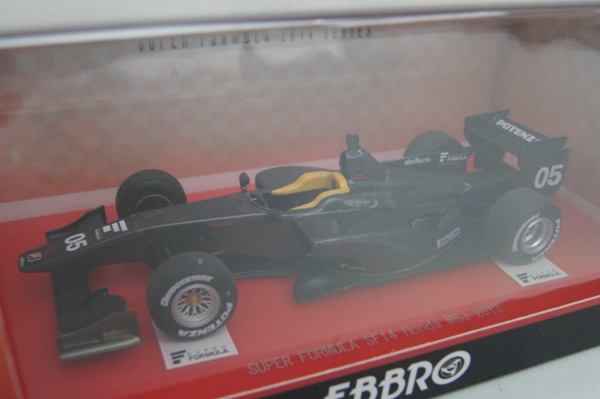 新品1/43エブロ45113スーパーフォーミュラSF14ホンダMSJ 2013#05