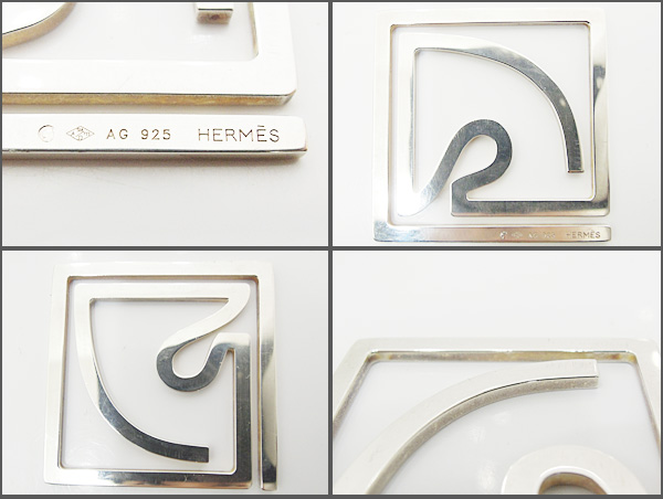 【中古】HERMES(エルメス)SV925 シルバー マネークリップ