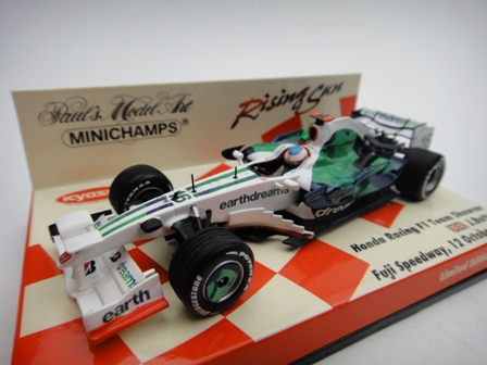 PMA 京商1/43 ホンダ レーシング J.バトン 2008 #16 富士