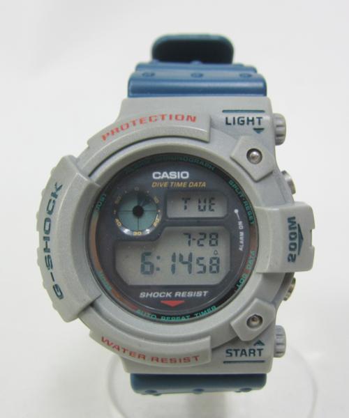 美品 G-SHOCK DW-6300B-2 ブルーグレー フロッグマン 7DS47