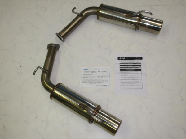 P)Y50フーガ前期用ロッソモデロGT-8オールステンマフラー中古品(社外品 