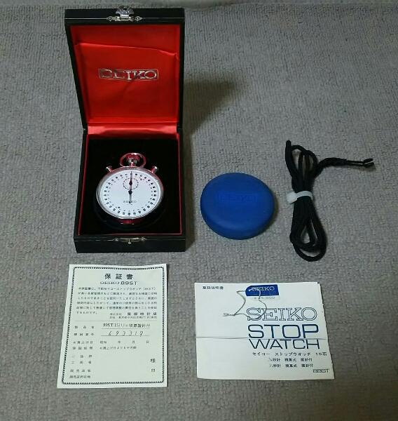 美品セイコーSEIKO東京オリンピック公式ストップウォッチ89ST 【公式通販】