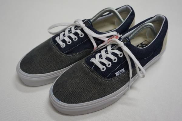 VANS ERA デニムXグレーX白 US11 海外企画限定!! バンズ エラ