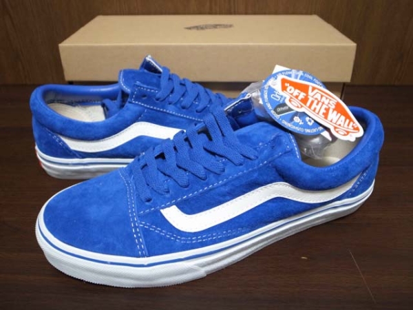 VANS OLD SKOOL バンズ ウルヴァリン社製 スウェード 青 US9.5-1
