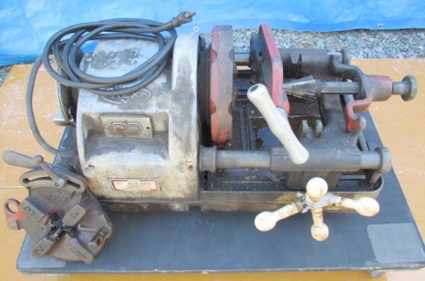 REX ネジ切り機 パイプマシン ボーヤ 50ADX ★ 中古