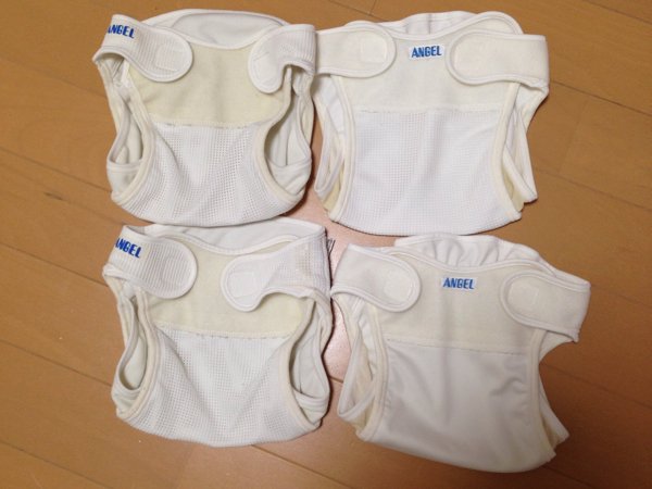 布おむつカバー 50cm ANGEL4枚 他7枚 定形外送料400円_2