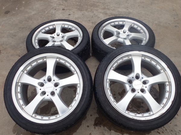 売切 ベンツ 本物 ロリンザー LM-5 8.5J9.5J №25478