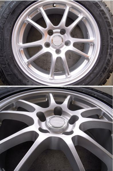 ☆ハリアー良品でコロビ付！DM-V1 225/65R17ホイール付4本set