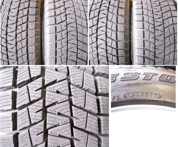 ☆ハリアー良品でコロビ付！DM-V1 225/65R17ホイール付4本set
