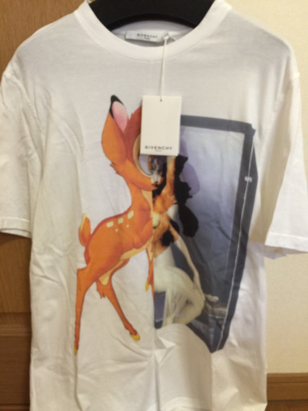 値下げ 2015SS ジバンシー バンビ Tシャツ 正規品