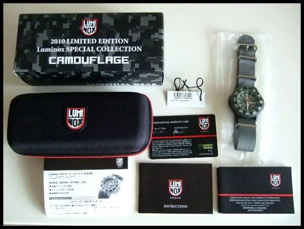 ◆未使用 LUMINOX ルミノックス限定LSC-007カモフラージュグレー