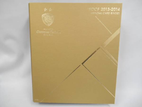 I107）WCCF 13-14 オフィシャルカードバインダー　【カード付】