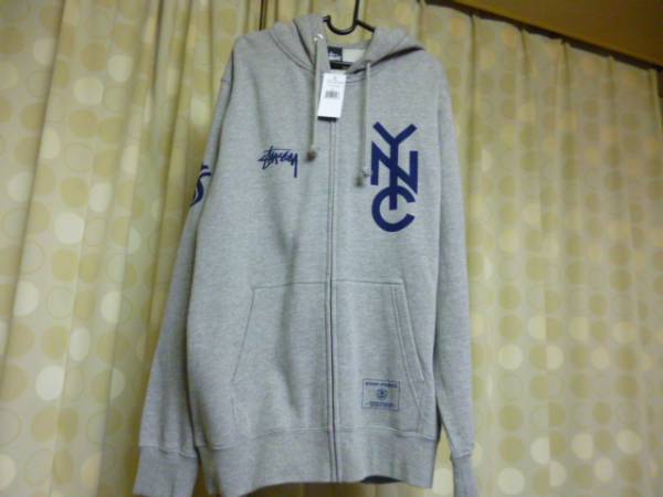 ステューシー　ジップアップパーカー　L　新品　格安　売切り！