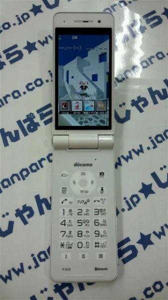 JSZ Panasonic docomo P-01G ホワイト