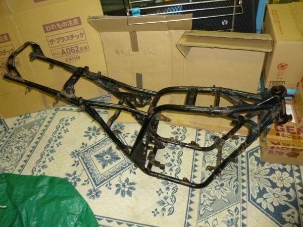 GSX400　インパルス　GK79A　書類つき　フレーム　ジャンク