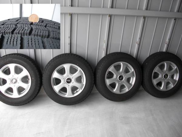 中古 スタッドレスタイヤ 185/70R14 GOODYEAR ICE NAVI ZEA