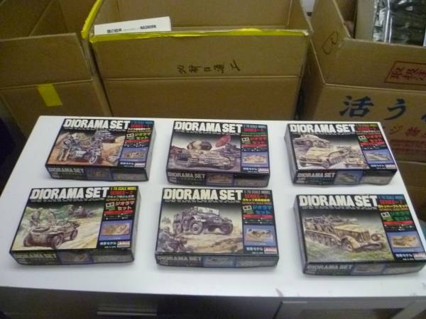 当時物 アリイ1/76 ジオラマセット 11種セット未組立
