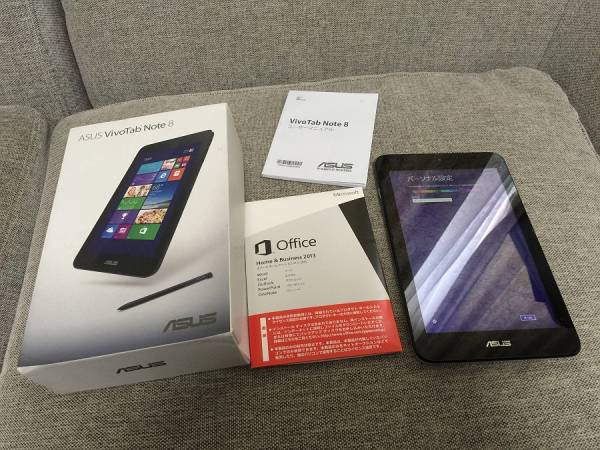 美品　Vivo Tab Note 8 (M80TA-DL64S)　Windows8.1　Office付
