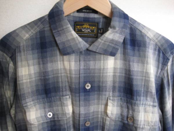 WTAPS ダブルタップス シャツVATOS L/S Sサイズ