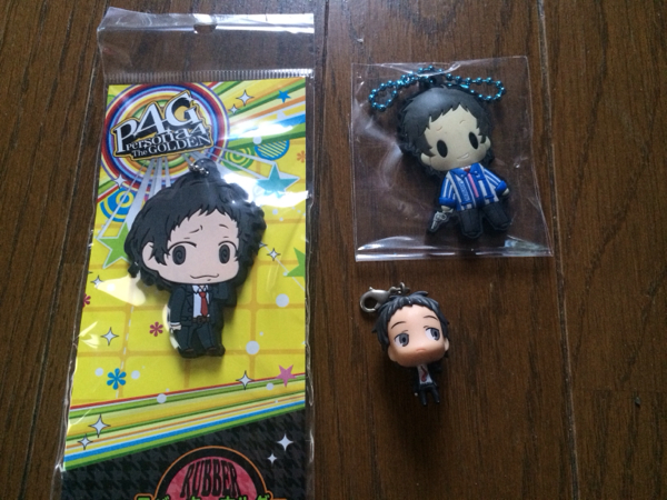 ペルソナ4 P4U2 足立透 ラバーストラップ ローソン