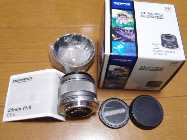 ▼オリンパス OLYMPUS M.ZUIKO DIGITAL 25mm F1.8 超美品