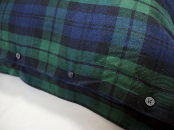 ラルフローレン☆ブラックウォッチ クッションカバー 65x65cm