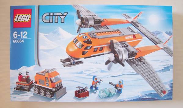 LEGO レゴ CITY シティ 60064 北極探検家 物資輸送機 未開封