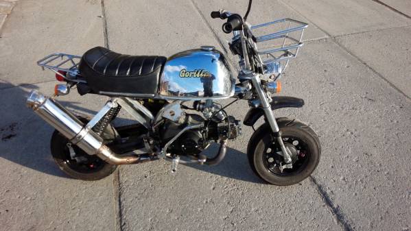 メッキゴリラ　75ｃｃ カスタム　北海道