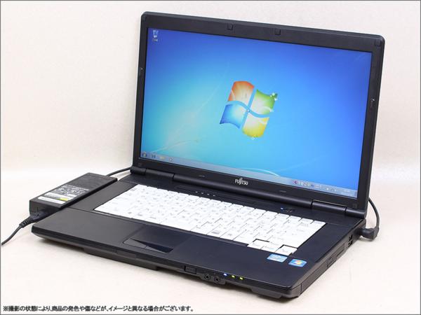 富士通 LIFEBOOK A561/C Core i5 2520M 1GB 160GB マルチ Win7