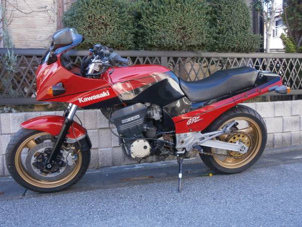 □1円～ □部品取り車 GPZ900R A7 ZX－9ホイール仕様