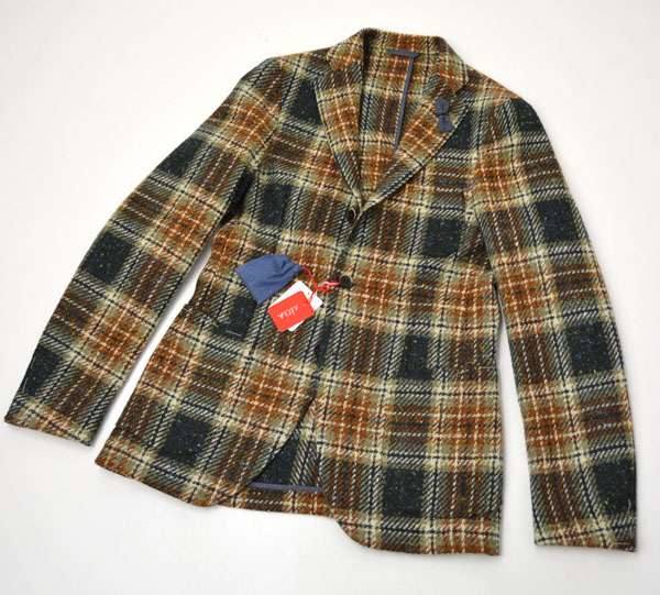 新品アルテアAlteaウールジャケットチェック42