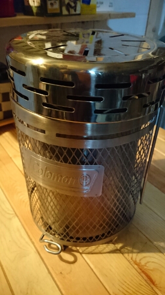 coleman ステンレス製チャコールヒーター