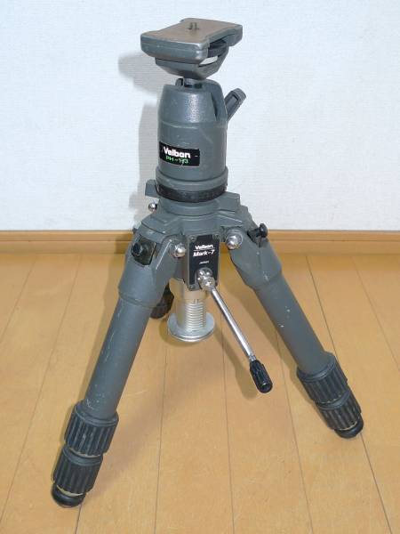 Velbonベルボン Mark-7 mini+PH-173 極太三脚 雲台 ローアングル
