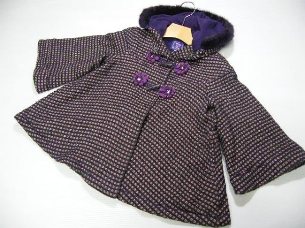 ANNA SUI Mini アナスイミニ ポンチョ コート 120 130 140 L 【公式通販】