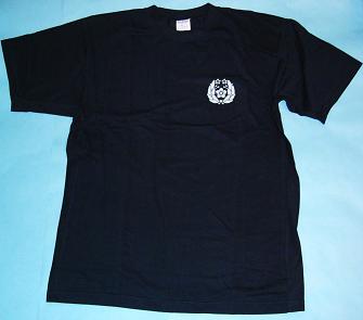 【即決】警察/速乾性ロゴ入りTシャツ(LL)ネイビー/非売品