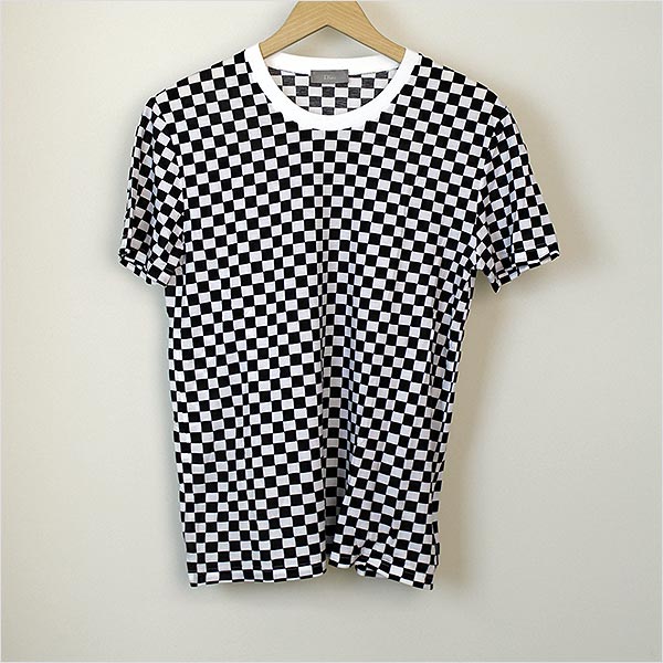 ディオールオム Dior 06 HOMME Tシャツ チェッカーフラッグ エディ期