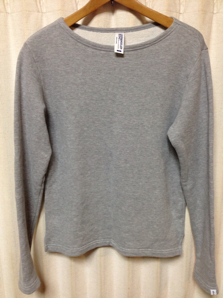 LOOPWHEELER BEAMS PLUS 別注 ボートネック スウェット